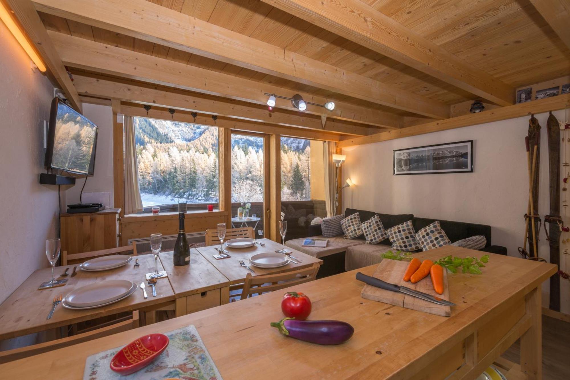 Résidence Grand Roc - Bruyères 220 - Happy Rentals Chamonix Mont Blanc Exterior foto